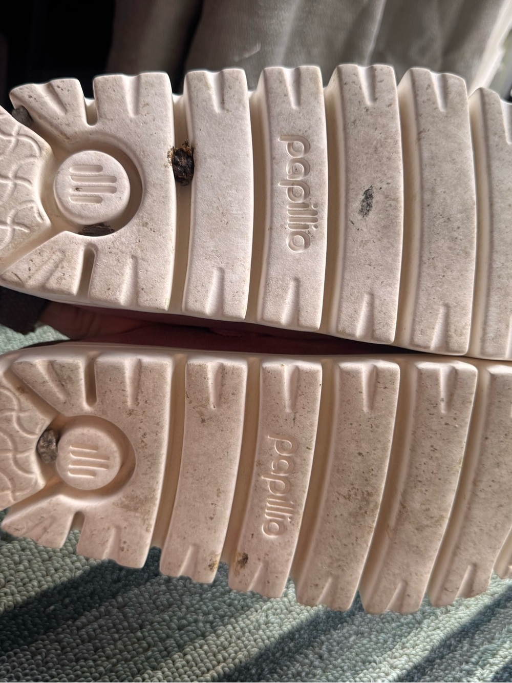 Birkenstock Papillio Pink Suede Clog Mules - Picture 8 of 9